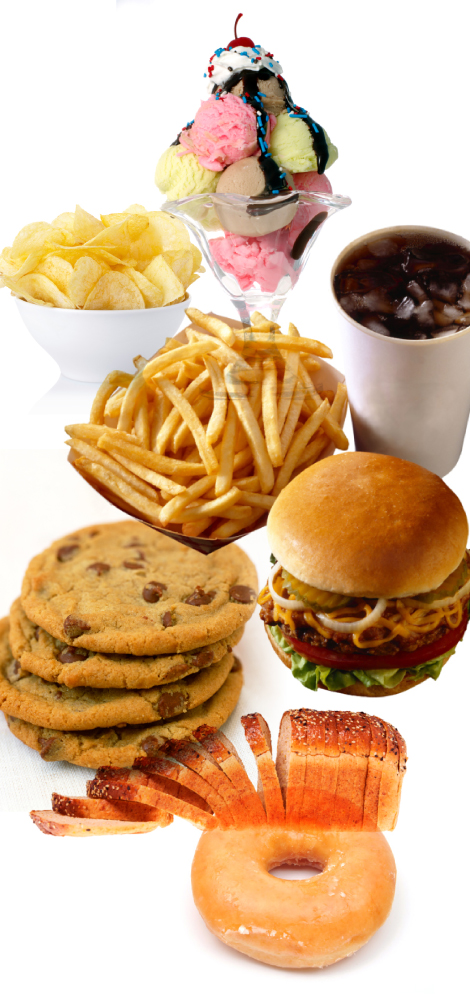 Which foods play the most important role in food addiction?